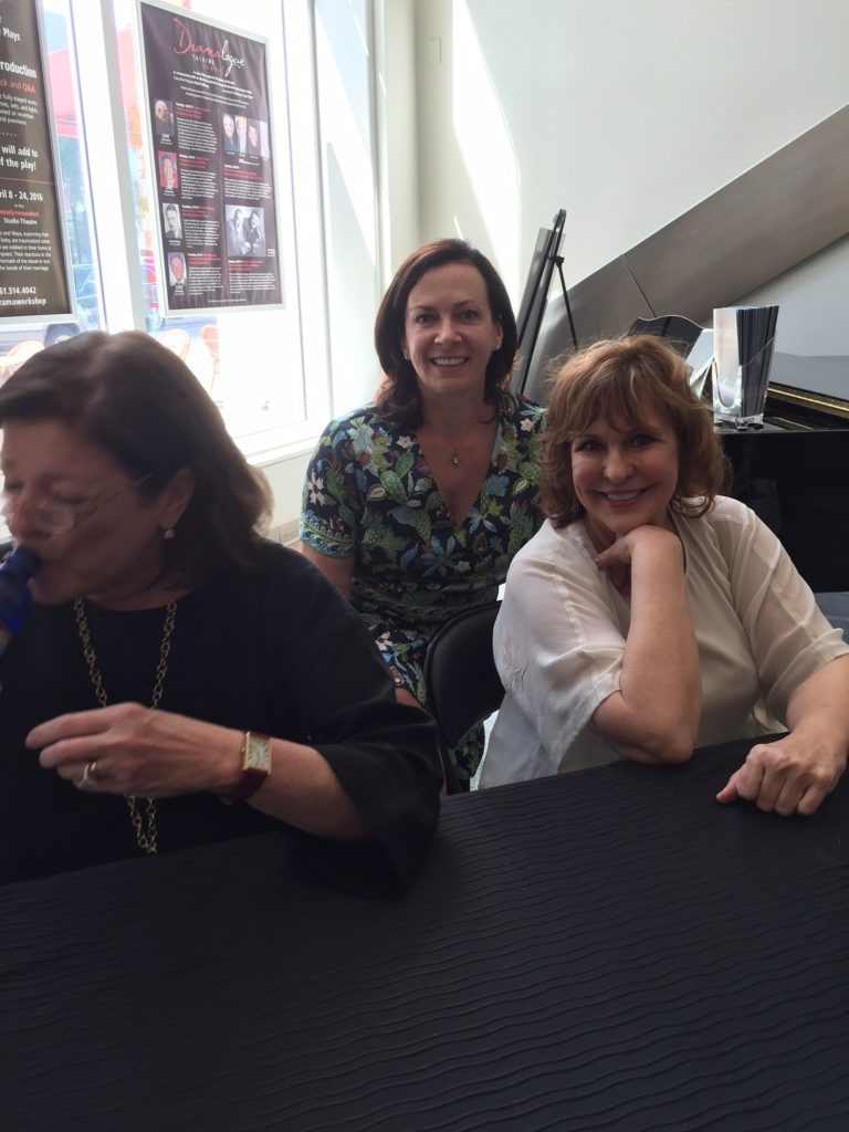 Lois Cahall, Founder and Creative Director of the Palm Beach Book Festival (center) with Dorothea Benton Frank (left) and Jacquelyn Mitchard