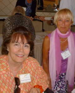 Marilyn and Me at the Palm Beach Writers' Group lunch 