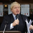 London Mayor Boris Johnson At The Reopening Of Gants Hill Rounda